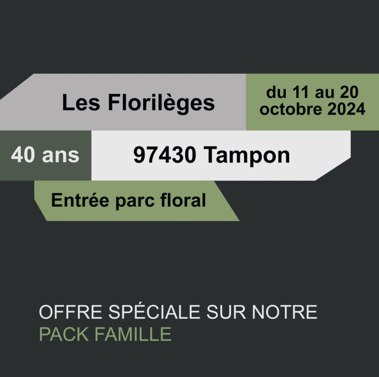 Venez nous rencontrer aux Florilèges 2024